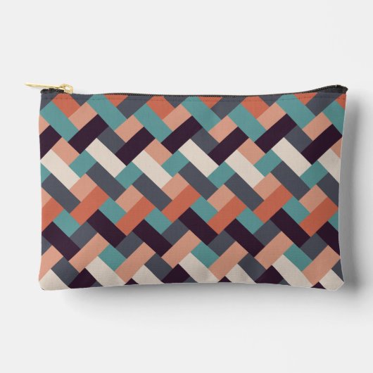 Patroon Stijlvolle Mode- Geometrisch Modern Vintag Etui (Voorkant)