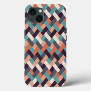 Patroon Stijlvolle Mode- Geometrisch Modern Vintag iPhone 13 Hoesje