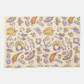 Patroon Sweat and Vegatables Theedoek (Horizontaal)