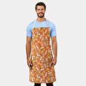 Patroon Tacos en Burritos Schort (Gedragen)