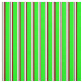 Patroon Tan, Grey, White, Maroon & Limoen Stripes Stof (Swatch)