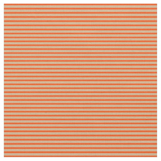 Patroon Tan & Red Lines Stof (Close Up)