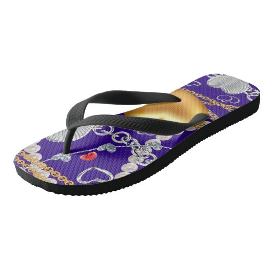 patroon teenslippers (Schuin)