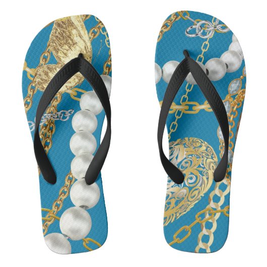 patroon teenslippers (Voetbed)
