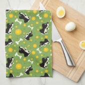 patroon theedoek (Quarter Fold)