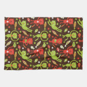 patroon theedoek (Horizontaal)