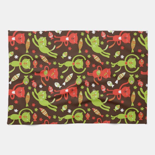 patroon theedoek (Horizontaal)