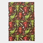 patroon theedoek (Verticaal)