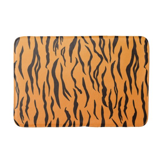 Patroon tijger Stralen Badmat (Voorkant)
