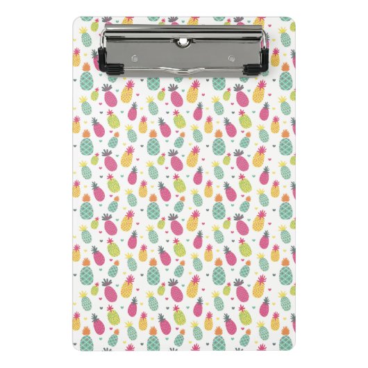 Patroon tropische anananas mini klembord (Voorkant)