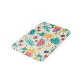 Patroon Tropische Fruit Watermelon Pineappel Badmat (Gekanteld)