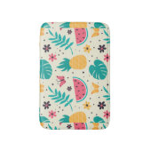 Patroon Tropische Fruit Watermelon Pineappel Badmat (Voorkant Verticaal)