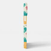 Patroon Tropische Fruit Watermelon Pineappel iPhone Hoesje (Rechterkant)