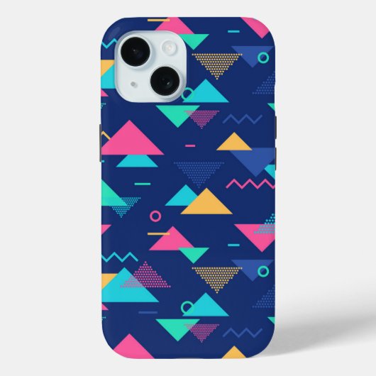 Patroon uit de jaren tachtig Case-Mate iPhone case (Achterkant)