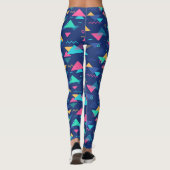 Patroon uit de jaren tachtig leggings (Achterkant)