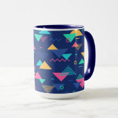 Patroon uit de jaren tachtig mok (Voorkant rechts)