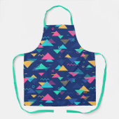 Patroon uit de jaren tachtig schort (Voorkant)