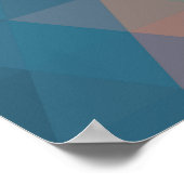 Patroon uw aangepaste afdrukken poster (Hoek)