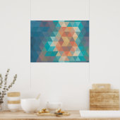 Patroon uw aangepaste afdrukken poster (Keuken)