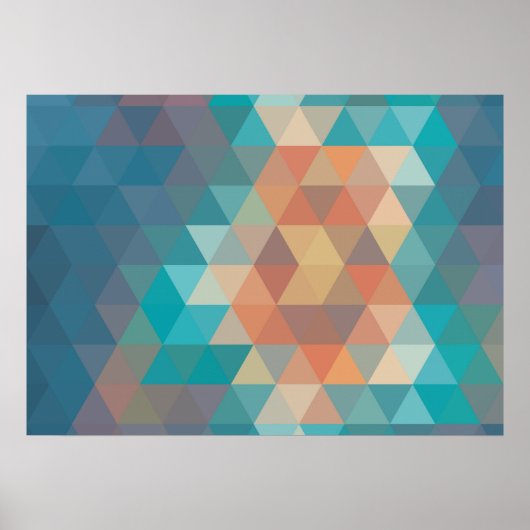 Patroon uw aangepaste afdrukken poster (Voorkant)