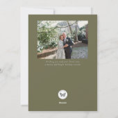  Patroon Vakantie Groet Kaart (Achterkant)