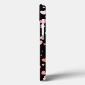 Patroon Valentijn`s 2024 achtergrond met hart Case-Mate iPhone Case (Achterkant / Links)