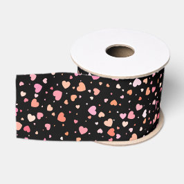 Patroon Valentijnsdag 2023 Achtergrond Met Hart    Grosgrain Lint