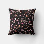 Patroon valentijnsdag 2024 achtergrond met hart kussen (Achterkant)