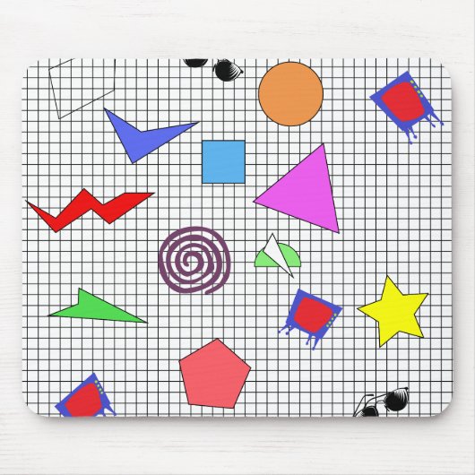 Patroon van 1980 muismat (Voorkant)