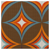 patroon van 60s.70s retro mod stof (Close Up)