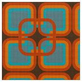 patroon van 60s.70s retro mod stof (Close Up)