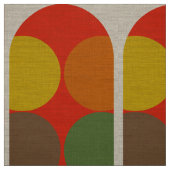 patroon van 60s.70s retro mod stof (Swatch)