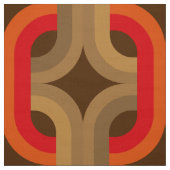 patroon van 60s.70s retro mod stof (Swatch)