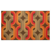 patroon van 60s.70s retro mod stof (Fat Quarter)