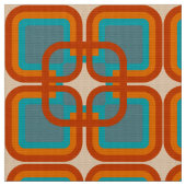 patroon van 60s.70s retro mod stof (Close Up)