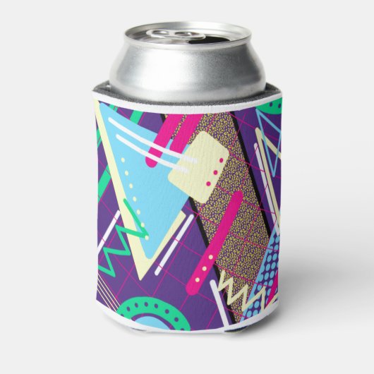 patroon van 90 s blikjeskoeler (Blikje Achterkant)