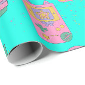 patroon van 90 s cadeaupapier (Rol Hoek)