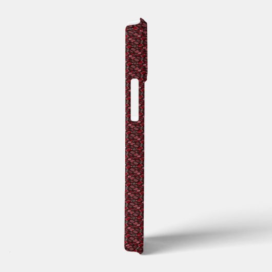 patroon van abstract granaatzaden Case-Mate iPhone case (Achterkant / Rechts)