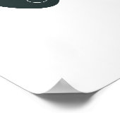 patroon van afrikaanse kleurrijke symbolen poster (Hoek)