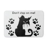 patroon van Angry Kat Badmat (Voorkant)