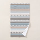 patroon van Atlantische strandgolven Bad Handdoek (Handdoek)