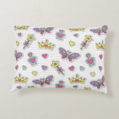 patroon van balletprinses accent kussen (Achterkant)