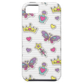 patroon van balletprinses Case-Mate iPhone case (Achterkant)