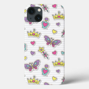 patroon van balletprinses iPhone 13 hoesje
