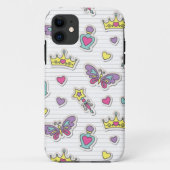 patroon van balletprinses Case-Mate iPhone case (Achterkant)