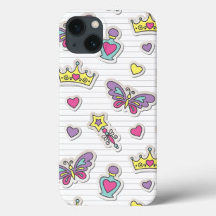 patroon van balletprinses iPhone 13 hoesje