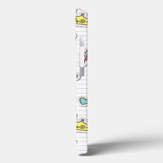 patroon van balletprinses Case-Mate iPhone case (Achterkant / Links)