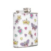 patroon van balletprinses heupfles (Rechts)