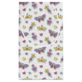 patroon van balletprinses klein cadeauzakje (Achterkant)