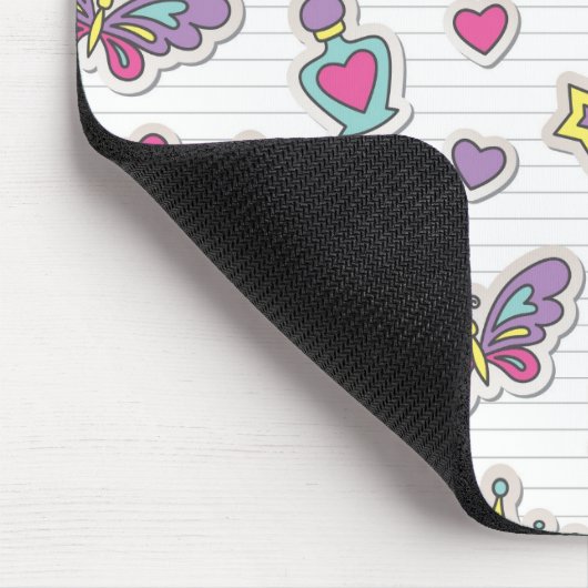 patroon van balletprinses muismat (Hoek)